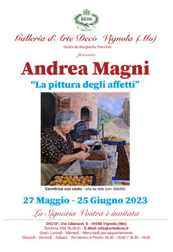 Andrea Magni - Mostra in  Corso
